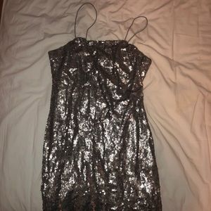 Sparkly bodycon dress